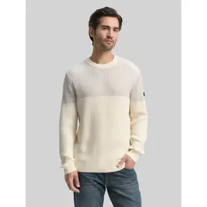 Plaited Knit Crew Neck Sweater Tom Tailor image-1