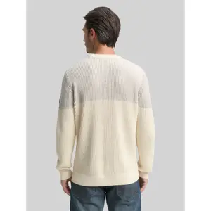 Plaited Knit Crew Neck Sweater Tom Tailor image-2