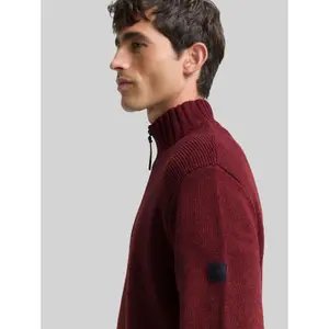 Zipped-neck sweater Tom Tailor Troyer image-4