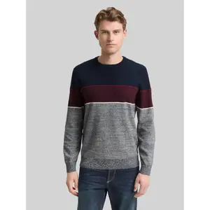 Colour Block Knit Sweater Tom Tailor image-1