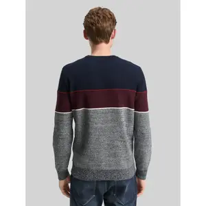 Colour Block Knit Sweater Tom Tailor image-2