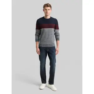 Colour Block Knit Sweater Tom Tailor image-3