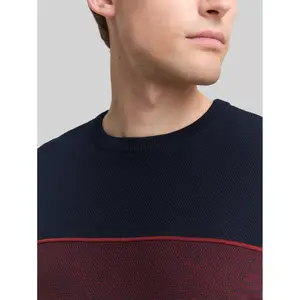 Colour Block Knit Sweater Tom Tailor image-4
