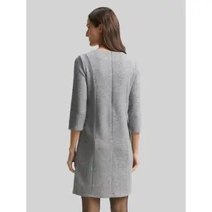 Women’s Boat Neck 3/4 Sleeve Tunic Dress Tom Tailor image-2