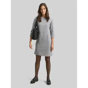 Women’s Boat Neck 3/4 Sleeve Tunic Dress Tom Tailor image-3