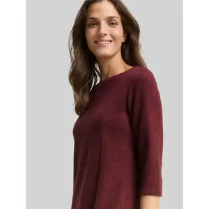 Women’s Boat Neck 3/4 Sleeve Tunic Dress Tom Tailor image-4
