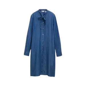 Women’s Denim Dress with Bow Tom Tailor image-0