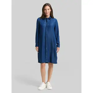Women’s Denim Dress with Bow Tom Tailor image-3