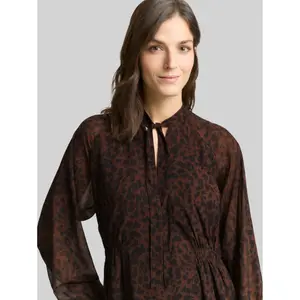 Women's Leopard Print Chiffon Dress Tom Tailor image-4