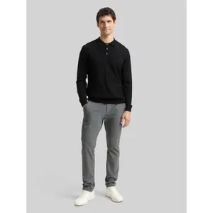 Wool Knit Polo Shirt Tom Tailor Mérinos image-3