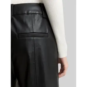 Women's leather Trousers Tom Tailor Vegan image-3