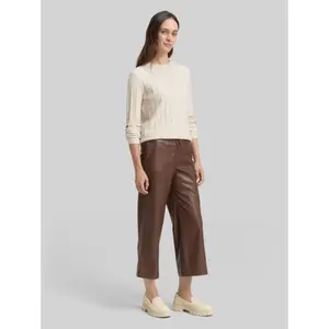 Women's leather Trousers Tom Tailor Vegan image-1