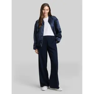 High-Waisted Trousers with Pleats Women Tom Tailor Lea image-1