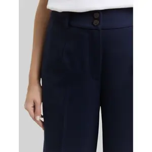 High-Waisted Trousers with Pleats Women Tom Tailor Lea image-3