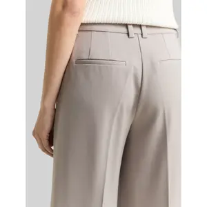 High-Waisted Trousers with Pleats Women Tom Tailor Lea image-3