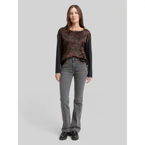 Women's Long Sleeve Leopard Print T-Shirt Tom Tailor image-3