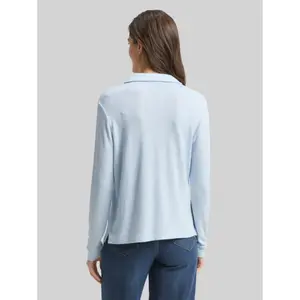 Women's long-sleeved polo shirt Tom Tailor image-2
