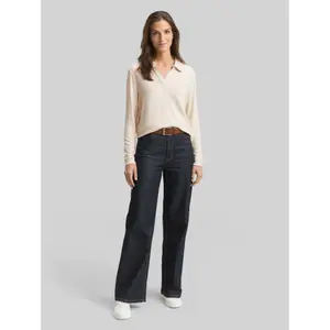 Women's long-sleeved polo shirt Tom Tailor image-3