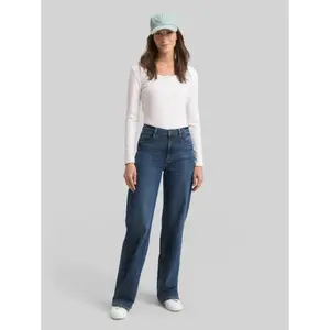 Women's long sleeve T-shirt Tom Tailor Henley image-3