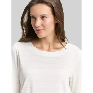 Women's Long Sleeve Glitter Striped T-shirt Tom Tailor image-4