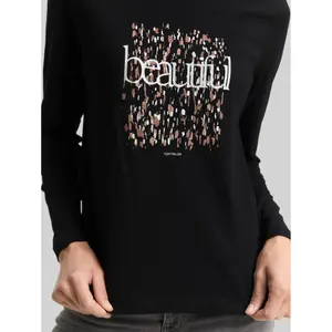 Women's Long Sleeve Printed Front T-shirt Tom Tailor image-4