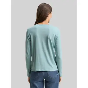 Women's Long Sleeve Printed Front T-shirt Tom Tailor image-2