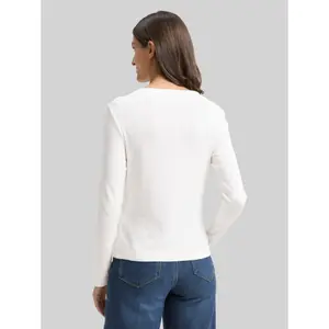 Basic Lange Mouwen T-shirt Dames Tom Tailor image-2