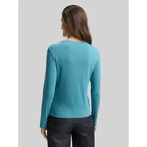 Basic Lange Mouwen T-shirt Dames Tom Tailor image-2