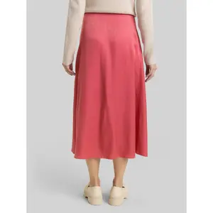 High-Waisted Satin Skirt for Women Tom Tailor image-2