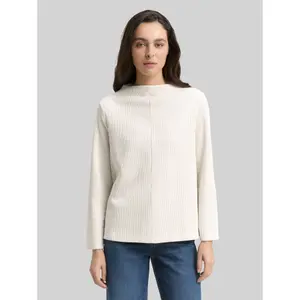 Pull Aspect Chiné High Collar Women's Tom Tailor image-1