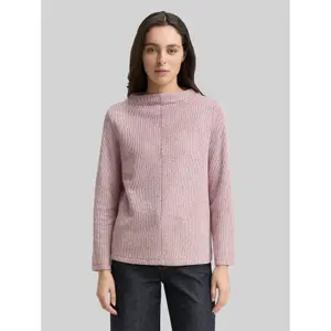 Pull Aspect Chiné High Collar Women's Tom Tailor image-1