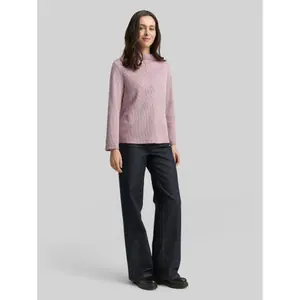 Pull Aspect Chiné High Collar Women's Tom Tailor image-3