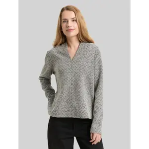 Women's Structured Fleece Sweatshirt Tom Tailor image-1