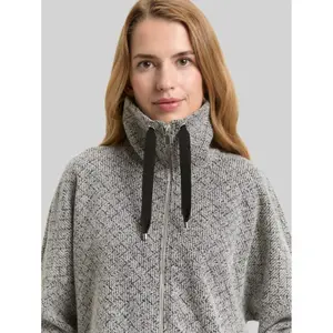 Zipped High Collar Sweatshirt Women Tom Tailor image-4