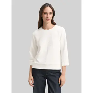 Structured Sweatshirt for Women Tom Tailor image-1