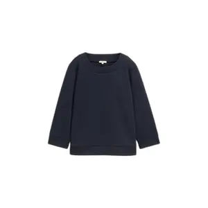 Structured Sweatshirt with 7/8 Sleeves Women Tom Tailor image-0