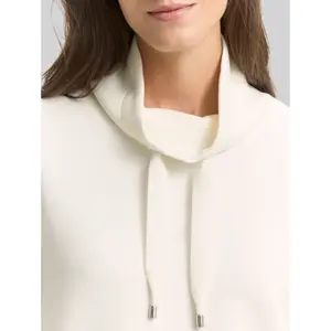 Women's stand-up collar sweatshirt Tom Tailor Scuba image-4