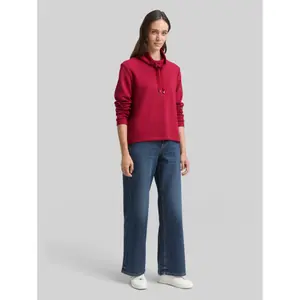 Women's stand-up collar sweatshirt Tom Tailor Scuba image-3