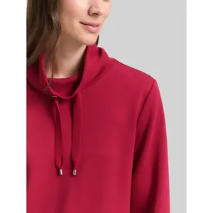 Women's stand-up collar sweatshirt Tom Tailor Scuba image-4
