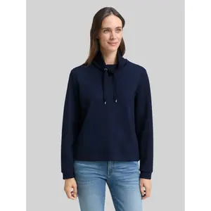 Women's stand-up collar sweatshirt Tom Tailor Scuba image-1