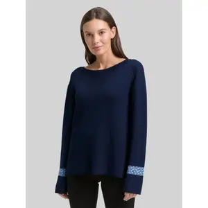 Jacquard Knit Jumper for Women Tom Tailor image-1