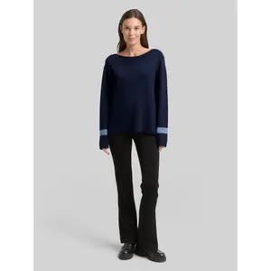 Jacquard Knit Jumper for Women Tom Tailor image-3