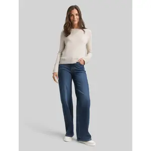 Knit Jumper with Decorative Button Detail on Sleeves Women Tom Tailor image-3