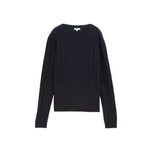 Women's Ribbed Crew Neck Sweater Tom Tailor image-0