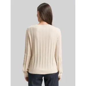 Women's Ribbed Crew Neck Sweater Tom Tailor image-2