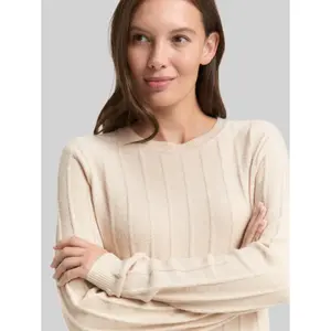 Women's Ribbed Crew Neck Sweater Tom Tailor image-4