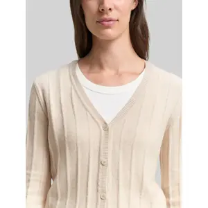 Women's ribbed cardigan Tom Tailor image-4