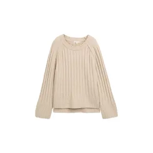 Bouclé Pull with Round Neck Women Tom Tailor image-0