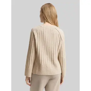 Bouclé Pull with Round Neck Women Tom Tailor image-2