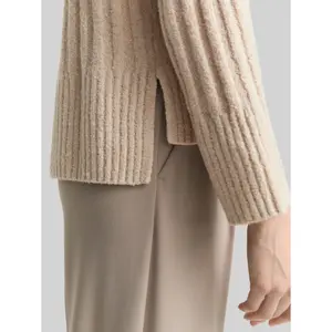 Bouclé Pull with Round Neck Women Tom Tailor image-4